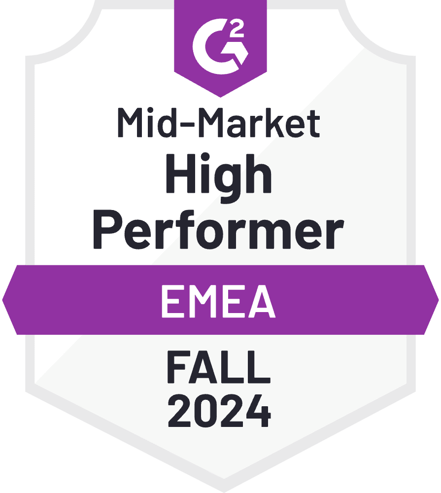 High Performer EMEA Fall 2024