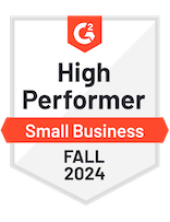 High Performer Small Business Fall 2024