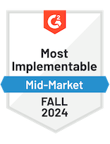 Most Implemented Mid-Market Fall 2024