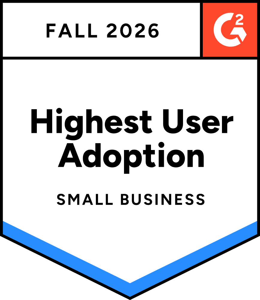 Highest User Adoption Small Business Fall 2026