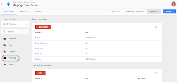Google Tag Manager Integration Screenshot - 1