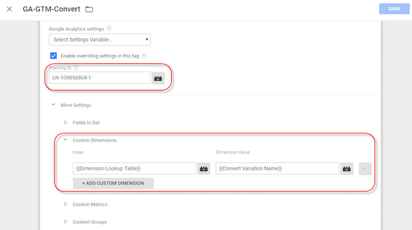 Google Tag Manager Integration Screenshot - 6