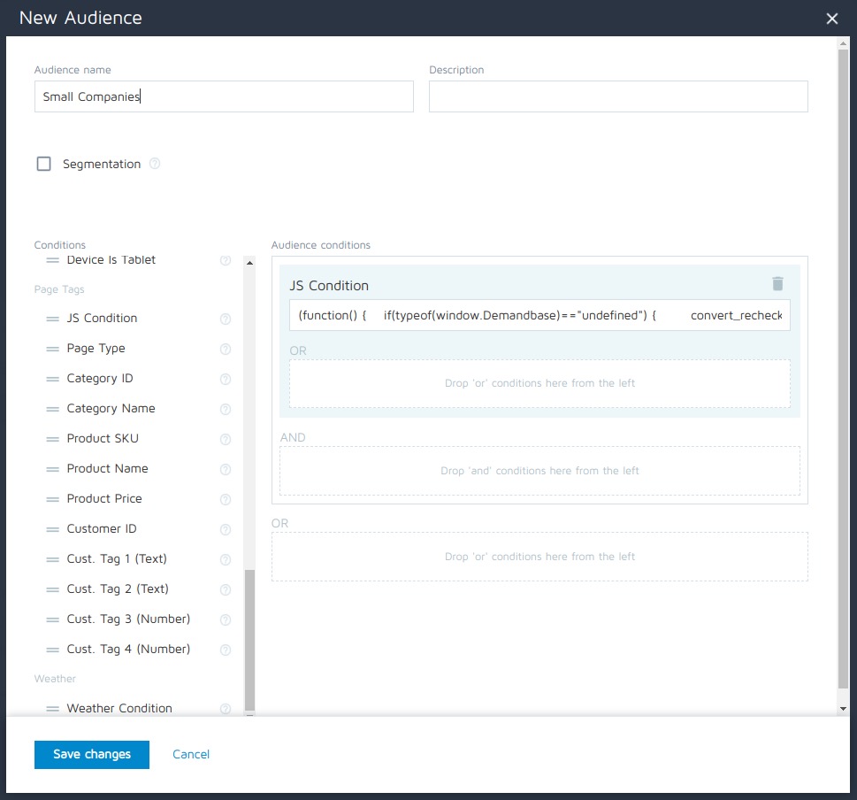 Demandbase Integration Screenshot - 1