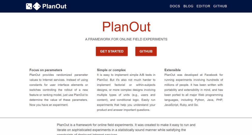 PlanOut 