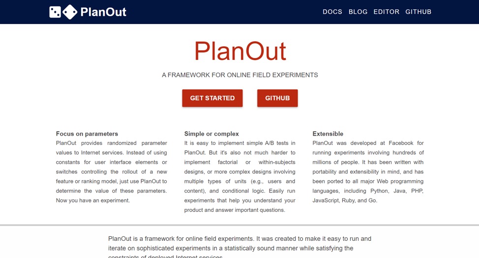 PlanOut 