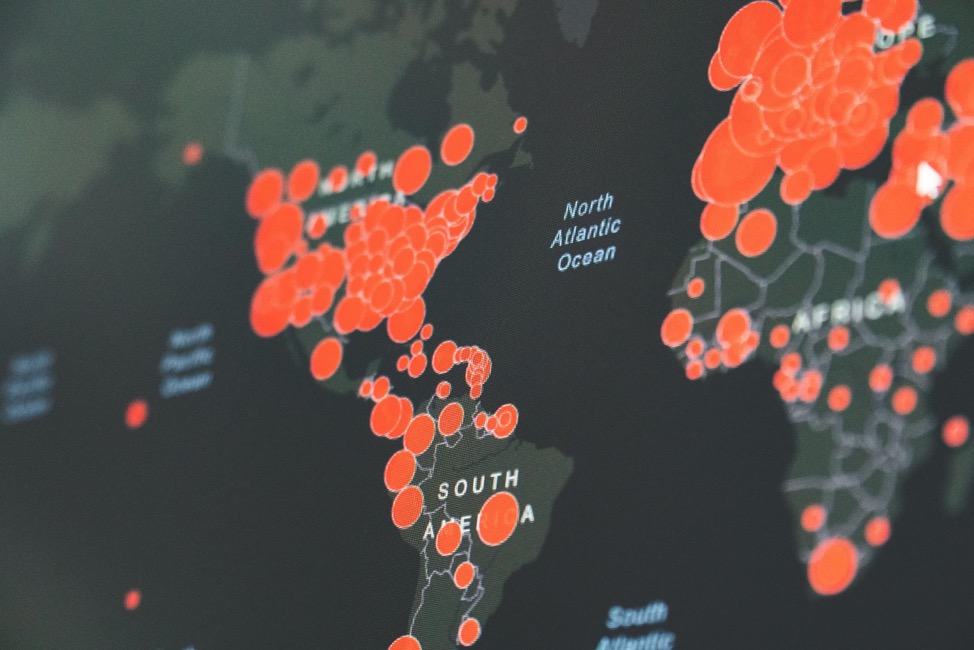 COVID-19 outbreak map