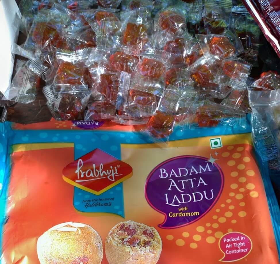 Quebec maple candies and Indian sweets