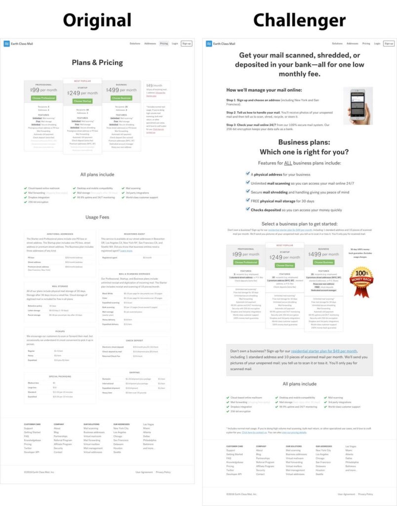 Convert case study Earth Class Mail