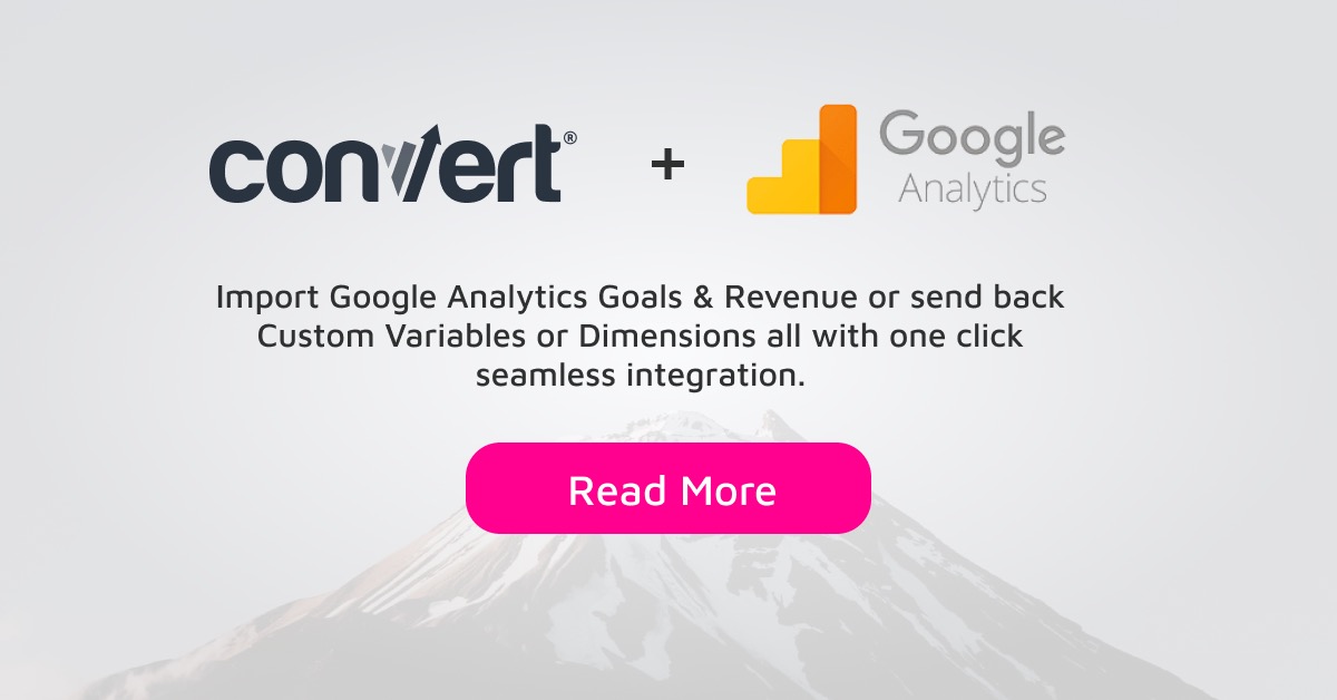 Google Analytics A/B Testing Software Integration