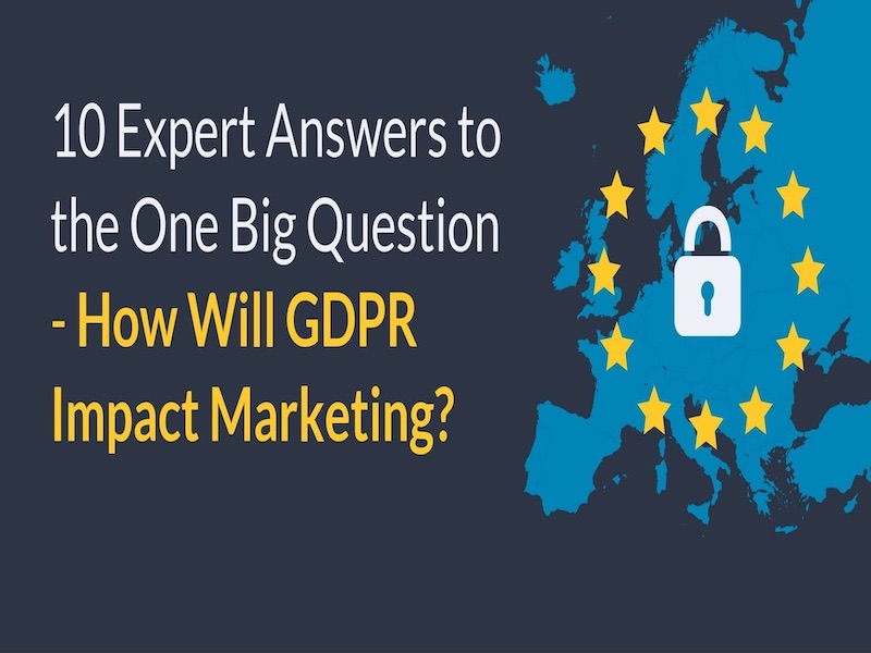 Infographic Expert Opinion Round-Up: What Does GDPR Mean for Marketers?