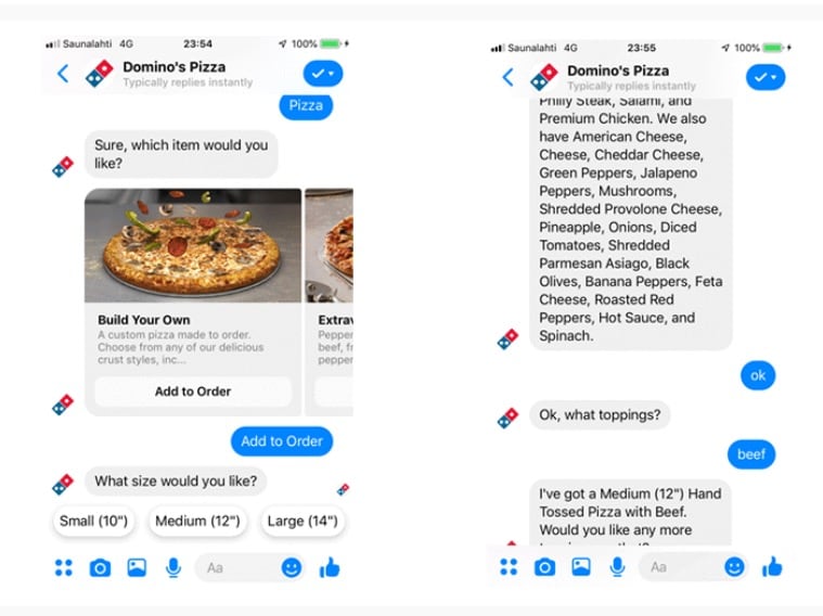 Domino's onboarding support copy persuasion science
