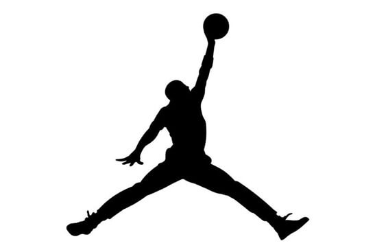 Nike's trademarked Jumpman logo