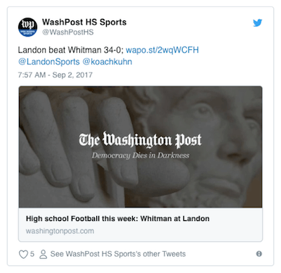 The Washington Post, for example, uses its AI technology to write everything from reports to tweets to alerts