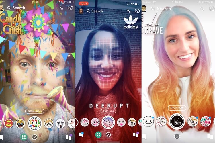 Facebook’s AR ads, and more let fans experience your brand through the convenience of their phone screen