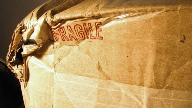 Fragile packaging