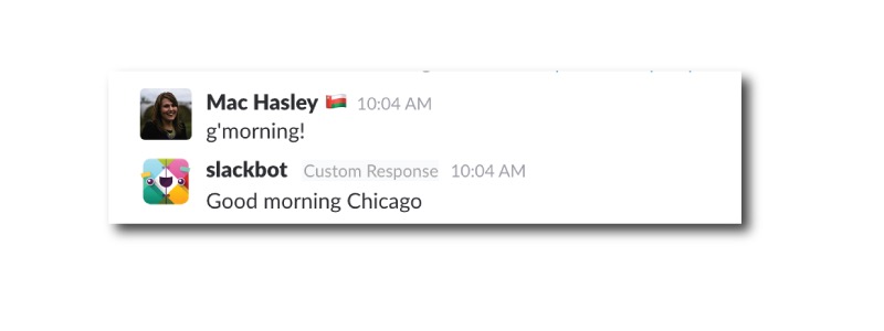 Slackbot didn’t forget (or, at least, Dennis, who programmed the command, didn’t).