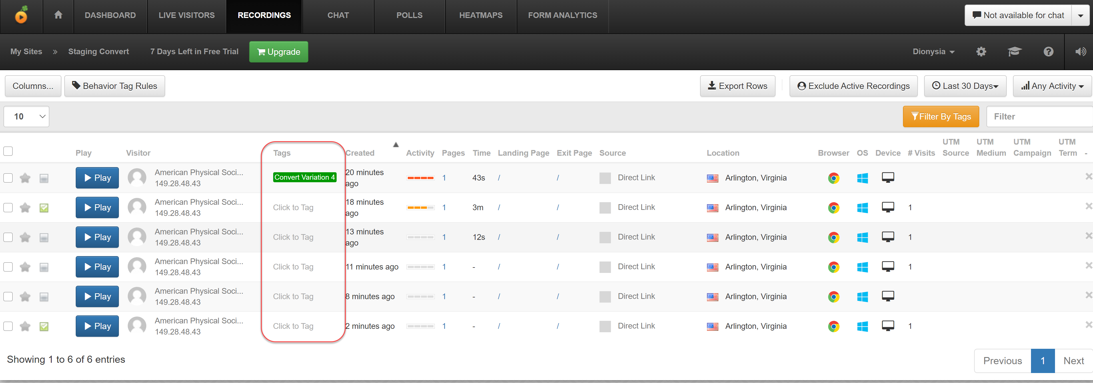 Lucky Orange A/B Testing Software Lucky Orange A/B Testing Software