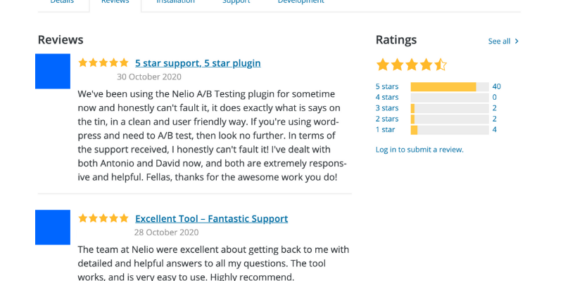 Free A/B Testing Software - Reviews of A/B testing that can be used on WordPress