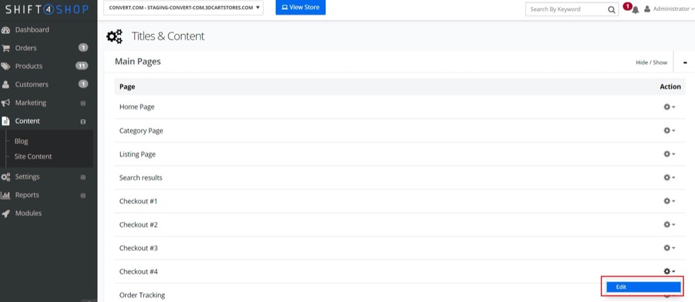 3DCart Integration Screenshot - 3