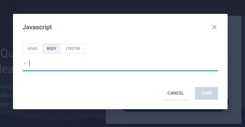 Instapage Integration Screenshot - 3