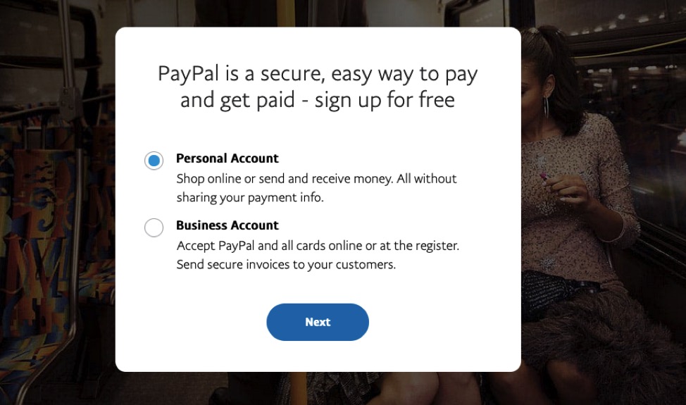 microcopy UX example PayPal