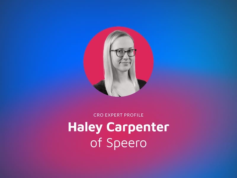 Interview with Haley Carpenter of Speero