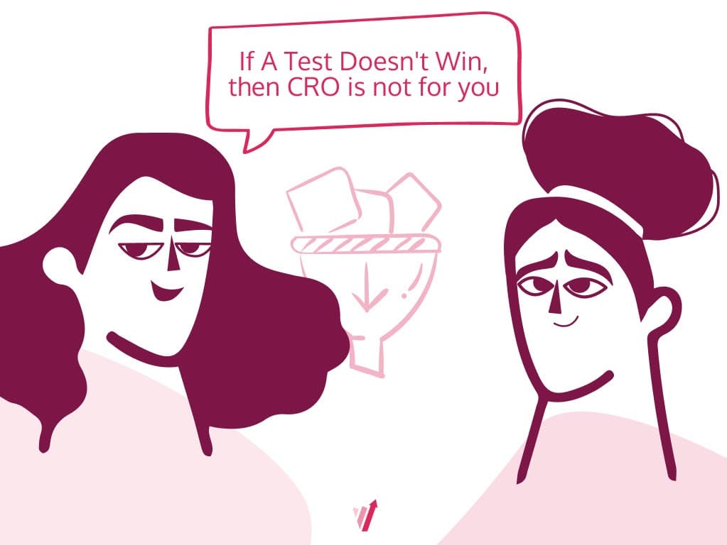 A/B testing marketing myth losing tests