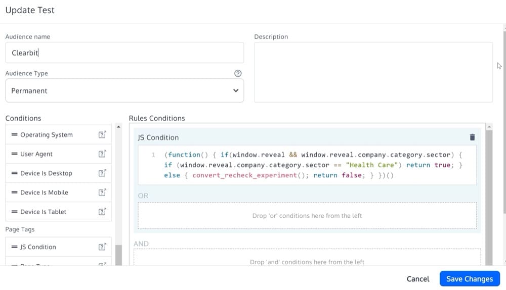 Clearbit Reveal Integration Screenshot - 4