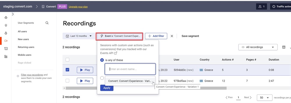 Hotjar Integration Integration Screenshot - 4