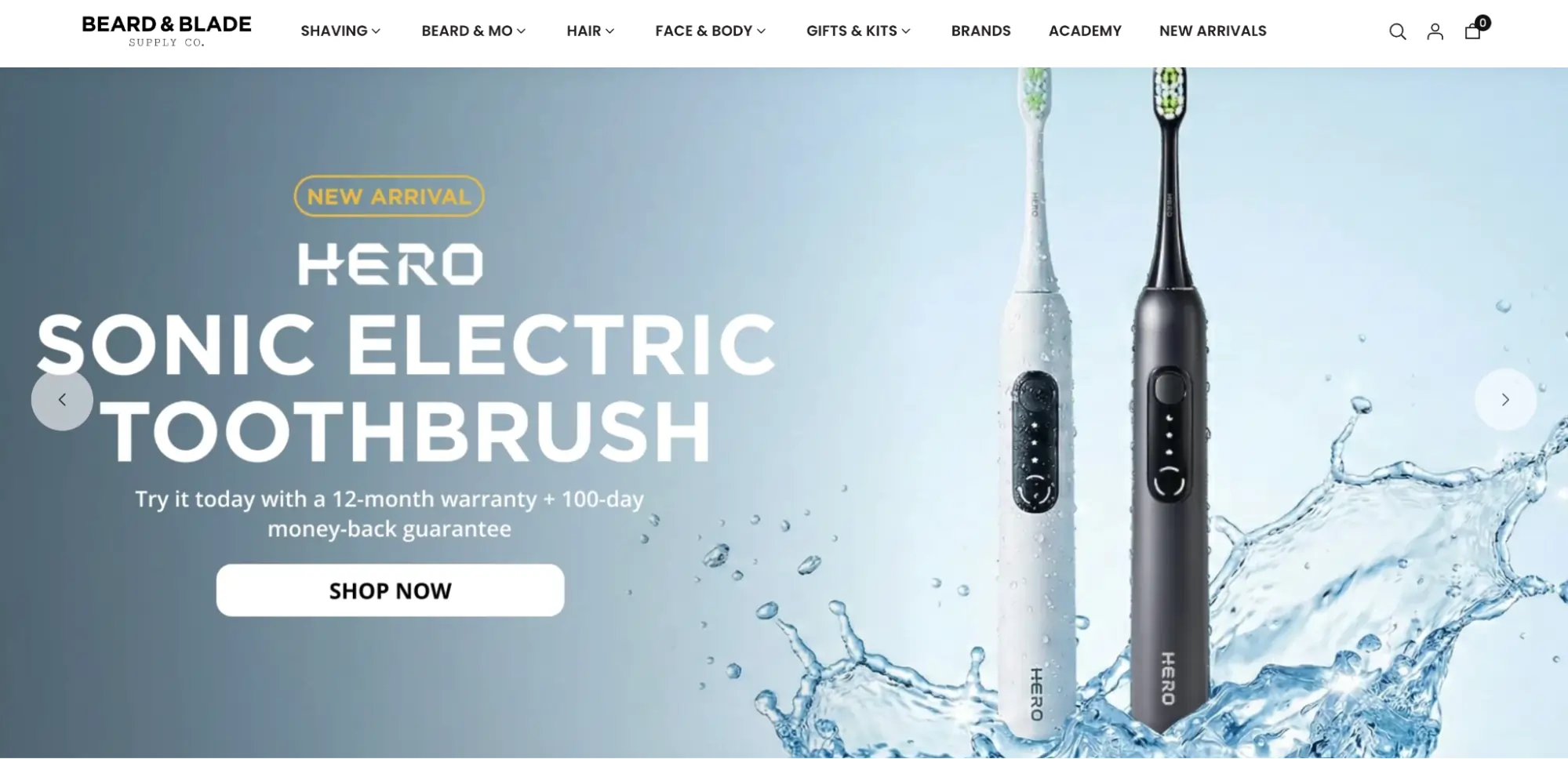 Beard & Blade, an Australian men's grooming store