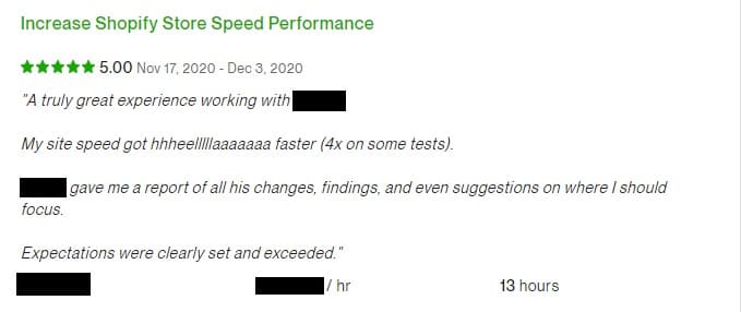 reviews of rockstar Shopify speed optimization 