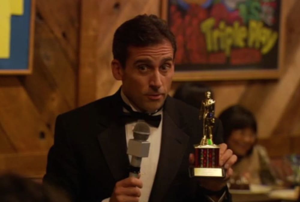 Michael Scott  hosting The Dundees every year