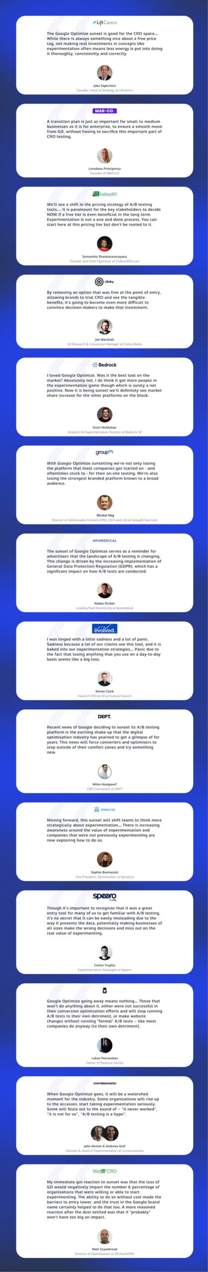 15 Experts Quotes Infographic