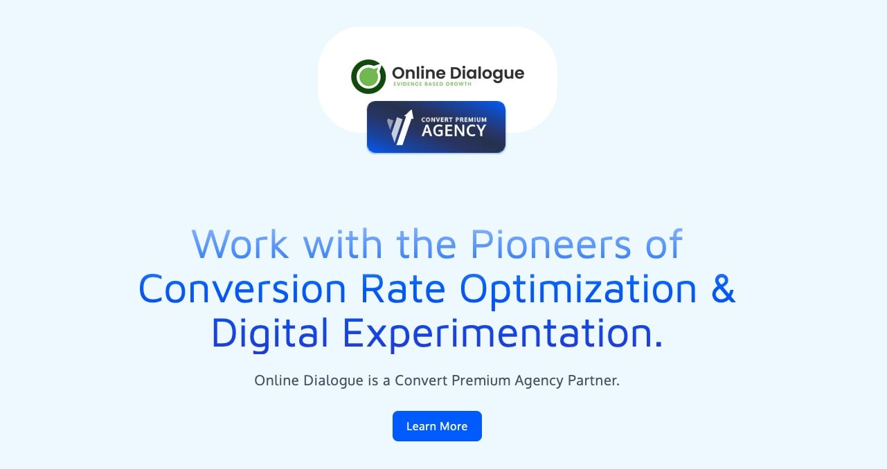 Online DIalogue : A Convert Premium Agency Partner