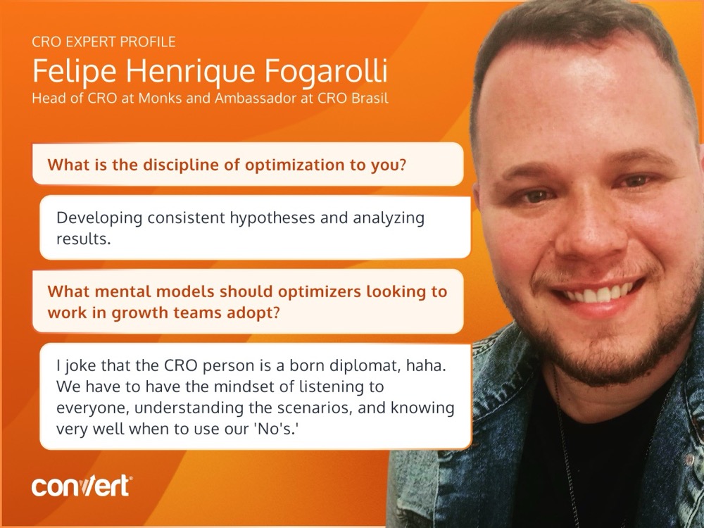 CRO Expert Profile Felipe Henrique Fogarolli