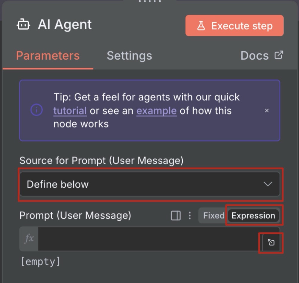 Creating a custom prompt for the Agent
