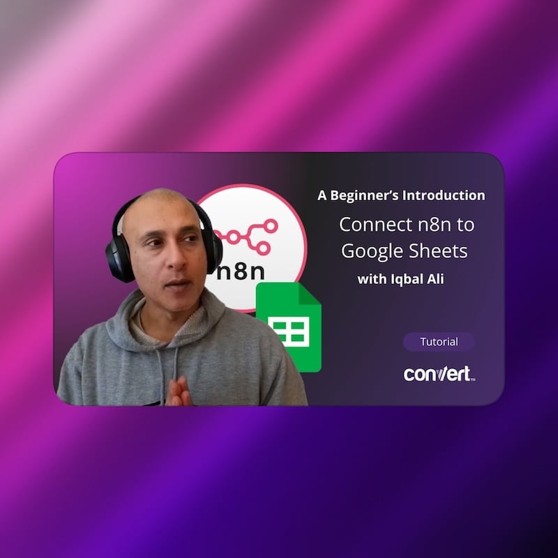 Connect N8N to Google Sheets
