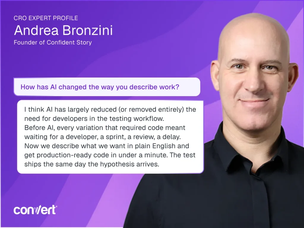How has Al changed the way you describe work_
