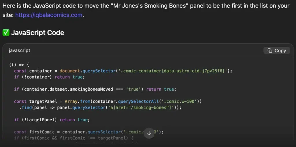 LM Studio outputting JavaScript